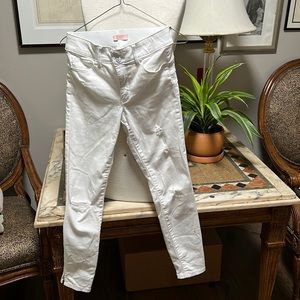Candies white high rise cotton/polyester pants in a size 3.